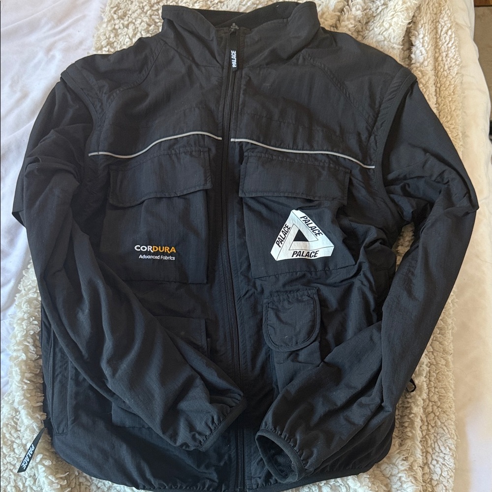 PALACE Black Military Field Jacket
